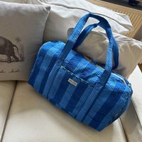KIKOONI Handgefertigte große Baumwolltasche "K. Shopper"