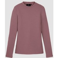 Damen Rib Longsleeve aus Leinen und LENZING ECOVERO Viskose Mix - STELLA - recolution