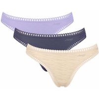 Sloggi 3er Pack GO Crush String Bio-Baumwolle