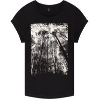 ilovemixtapes Forest Rolled Sleeve Damen T-Shirt