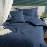 nahtur-design Leinenbettwäsche aus 100 % Leinen | kräftige Farben | 4 Größen