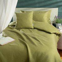 nahtur-design Leinenbettwäsche aus 100 % Leinen | kräftige Farben | 4 Größen