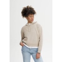 MELA Strick Kapuzenpullover Style JANISHA aus 100% Bio-Baumwolle