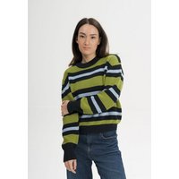 MELA Rippstrick Pullover Style ADAH STRIPES aus 100% Bio-Baumwolle