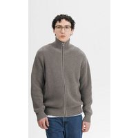 MELA Rippstrick Jacke Style TAKSH aus 100% Bio-Baumwolle
