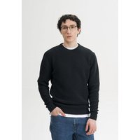 MELA Strukturierter Strickpullover Style VAREEN aus 100% Bio-Baumwolle