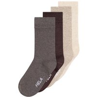 MELA Gerippte Socken 4 Paare