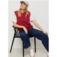 Damen Strickweste aus Wolle und Baumwolle - GOJI - recolution