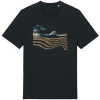Kultgut Artdesign- Klassik - Shirt 100% Biobaumwolle / Wave