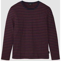 Herren Slub Longsleeve aus Baumwolle - MACA STRIPES - recolution