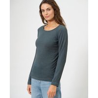 HempAge Gestreiftes Langarm Shirt Hanf/Biobaumwolle