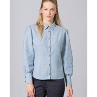 HempAge Moderne Manschettenbluse Hanf/Biobaumwolle