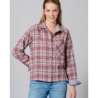 HempAge Karierte Bluse Hanf/Biobaumwolle
