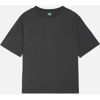 Trendsplant Essential Garment Heavyweight Oversized T-Shirt Pirate Black