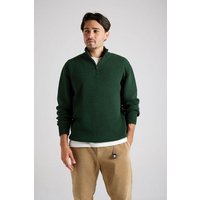 Trendsplant Bernia Quarter Zip Knit Forest