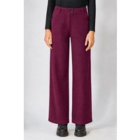 HempAge Damenhose mit Pepita-Muster Hanf/Biobaumwolle