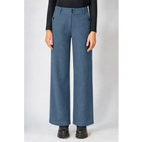 HempAge Damenhose mit Pepita-Muster Hanf/Biobaumwolle