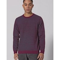 HempAge Herren Strickpullover Rundhalsausschnitt Hanf/Biobaumwolle Normal Fit