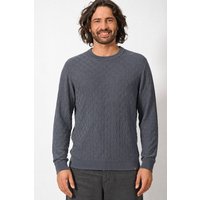 HempAge Herren Strick-Pullover Hanf/Biobaumwolle