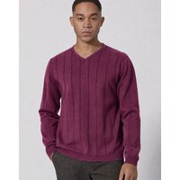 HempAge Gestreifter Strickpullover Hanf/Biobaumwolle Normal Fit