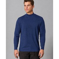 HempAge Rollkragen Langarmshirt Herren Hanf/Biobaumwolle