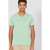 HempAge V-Kragen T-Shirt Hanf/Biobaumwolle
