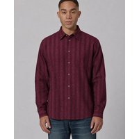 HempAge Gestreiftes Hemd Hanf/Biobaumwolle Casual Fit