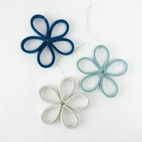matilda k. manufaktur minimalistische zarte Filzblüten 'flora' – zeitlose Dekoration in vielen wunderschönen Farben