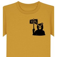 päfjes Dem Bären ist es EGAL! Dir auch? - Fair Wear Kinder T-Shirt Bio