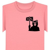 päfjes Dem Bären ist es EGAL! Dir auch? - Fair Wear Kinder T-Shirt Bio