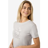 super.natural Merino T-Shirt W EDELWEISS BIO J TEE für Damen ,nachhaltig, Merino
