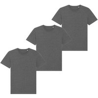 Greenspired Triplepack Unisex T-Shirt aus recycelter und Bio-Baumwolle 180g/m² XXS - 3XL