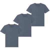 Greenspired Triplepack Unisex T-Shirt aus recycelter und Bio-Baumwolle 180g/m² XXS - 3XL