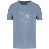 Greenspired Basic Bio T-Shirt Nr.4 Coastal Life 155g/m² XXS - 4 XL