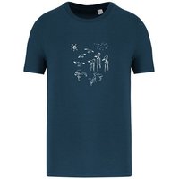 Greenspired Basic Bio T-Shirt Nr.4 Coastal Life 155g/m² XXS - 4 XL