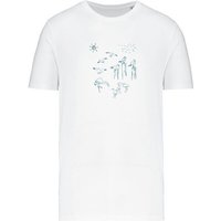 Greenspired Basic Bio T-Shirt Nr.4 Coastal Life 155g/m² XXS - 4 XL