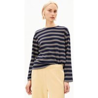 ARMEDANGELS MARYNAA FINE STRIPE Damen Longsleeve aus Bio-Baumwoll Mix