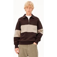 ARMEDANGELS STRIPED TROYER Herren Sweatshirt aus 100% Bio-Baumwolle