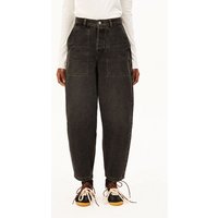 ARMEDANGELS BAARLY HIGH WORKER BARREL Damen Jeans aus 100% Bio-Baumwolle non stretch