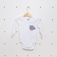 soki Baby Pocket Body Langarm - Good Vibes Edition