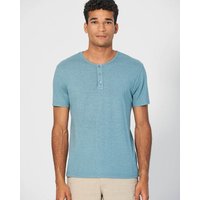HempAge Herren Henley T-Shirt Hanf/Biobaumwolle