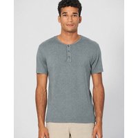 HempAge Herren Henley T-Shirt Hanf/Biobaumwolle