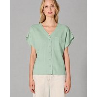 HempAge Weite Bluse Hanf/Biobaumwolle