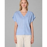 HempAge Weite Bluse Hanf/Biobaumwolle