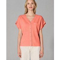HempAge Weite Bluse Hanf/Biobaumwolle