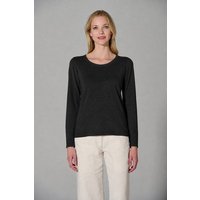 HempAge Damen Langarmshirt THC LINE Hanf/Biobaumwolle