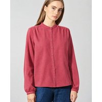 HempAge Feminine Stehkragenbluse Hanf/Biobaumwolle