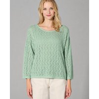 HempAge Ajoure Pullover Hanf/Biobaumwolle