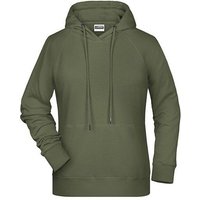 James & Nicholson Damen College Hoodie Hoody Kapuzenpullover Kapuzenpulli Meliert Melang