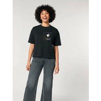 Kultgut Artdesign - Boxistyle Shirt / BE FREE & PROUD YOURSELF